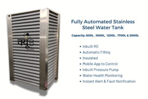 Best Plumbing Products in India by Saksham Plumbing - Fully automated SS water tank