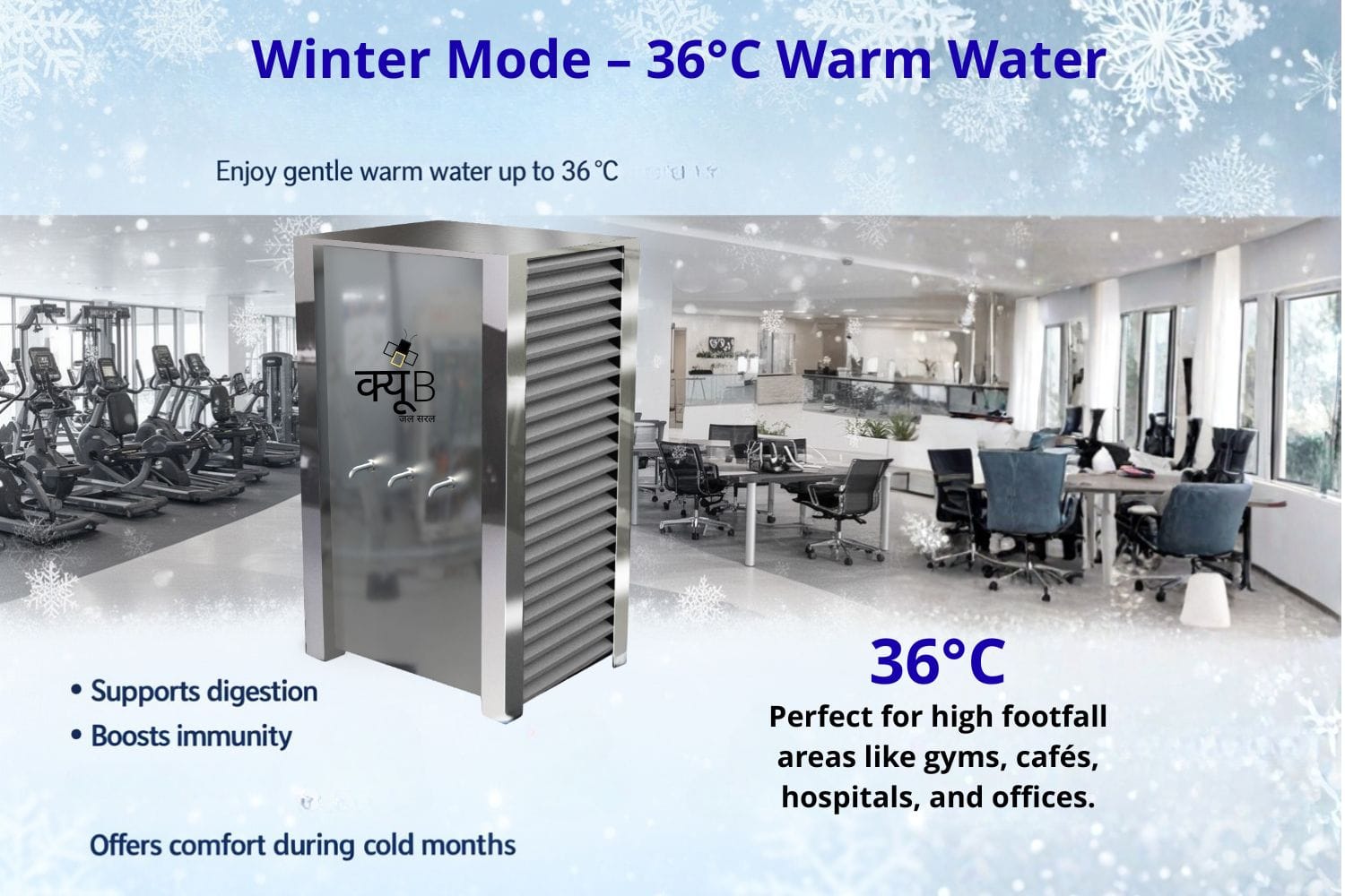 Winter Mode 36°C Warm Water